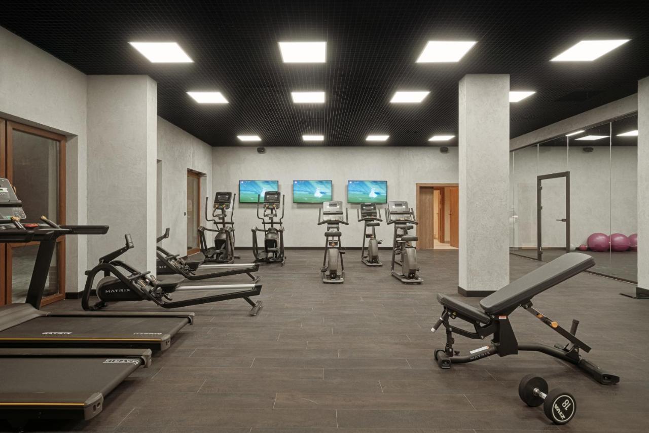 Radisson Blu Resort & Conference Center, Ostroda Mazury Kültér fotó A gym in a hotel