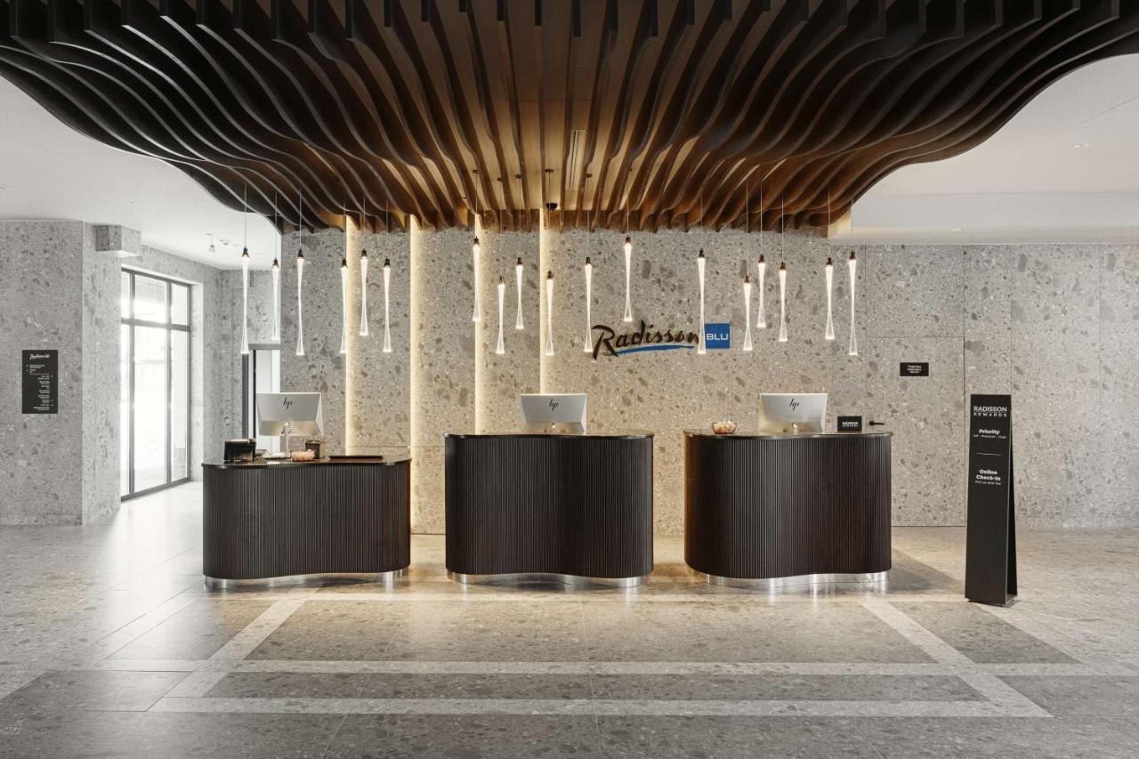 Radisson Blu Resort & Conference Center, Ostroda Mazury Kültér fotó The new design of the hotel lobby