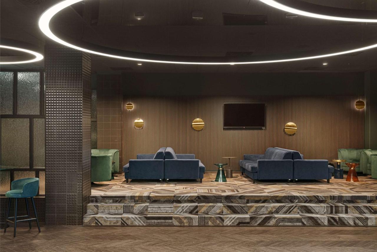 Radisson Blu Resort & Conference Center, Ostroda Mazury Kültér fotó The interior of the lounge