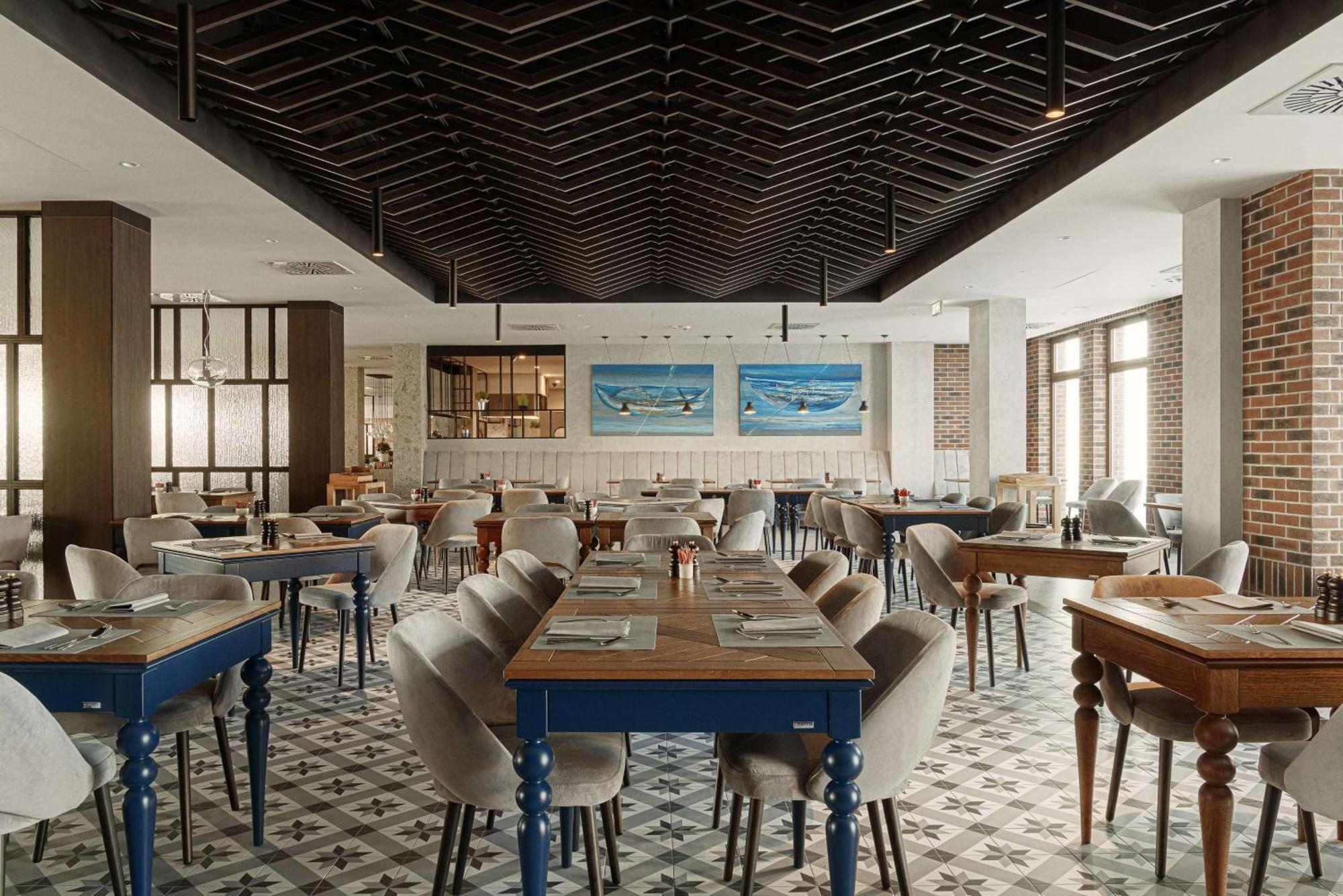 Radisson Blu Resort & Conference Center, Ostroda Mazury Kültér fotó Restaurant interior