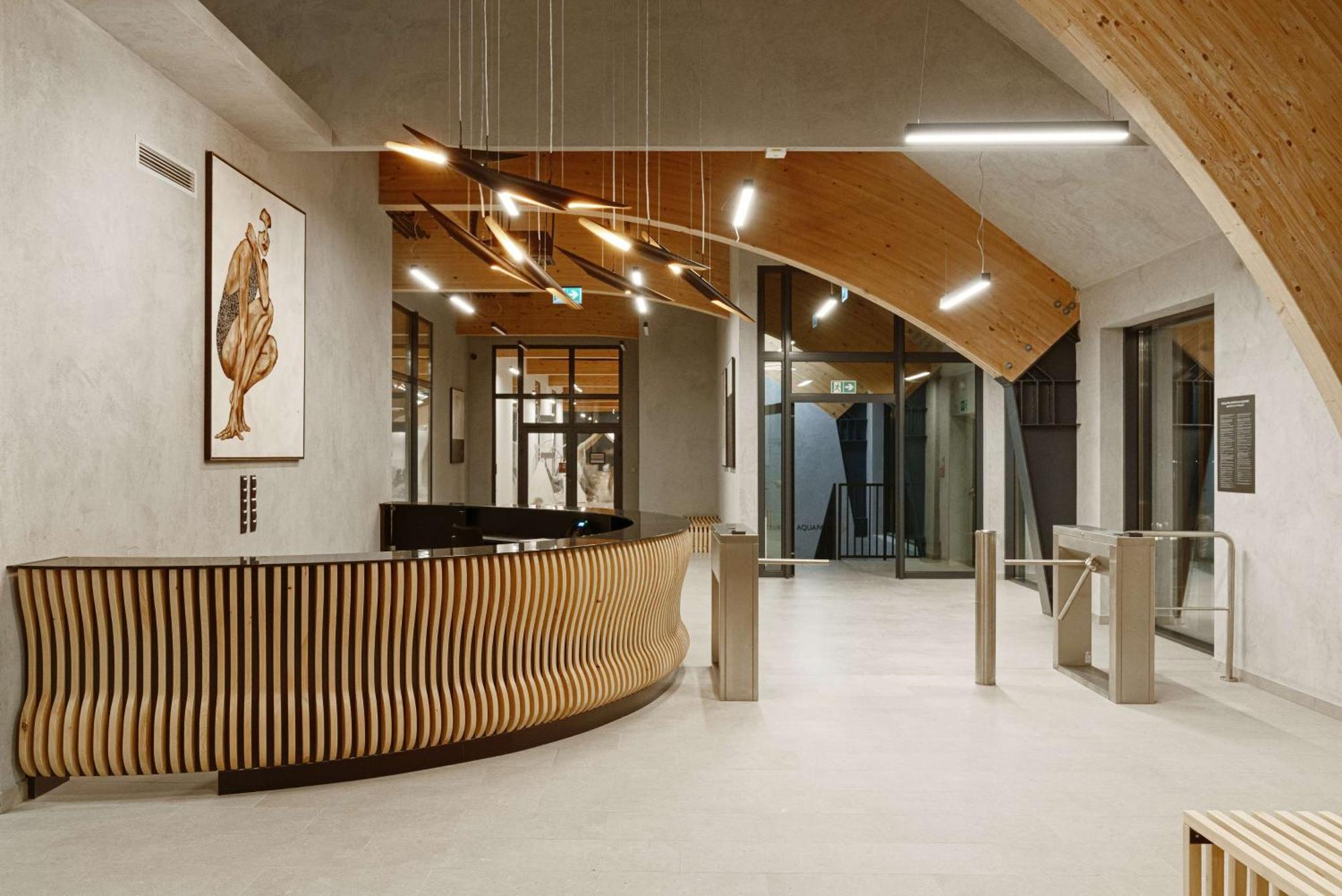 Radisson Blu Resort & Conference Center, Ostroda Mazury Kültér fotó Interior of the new building