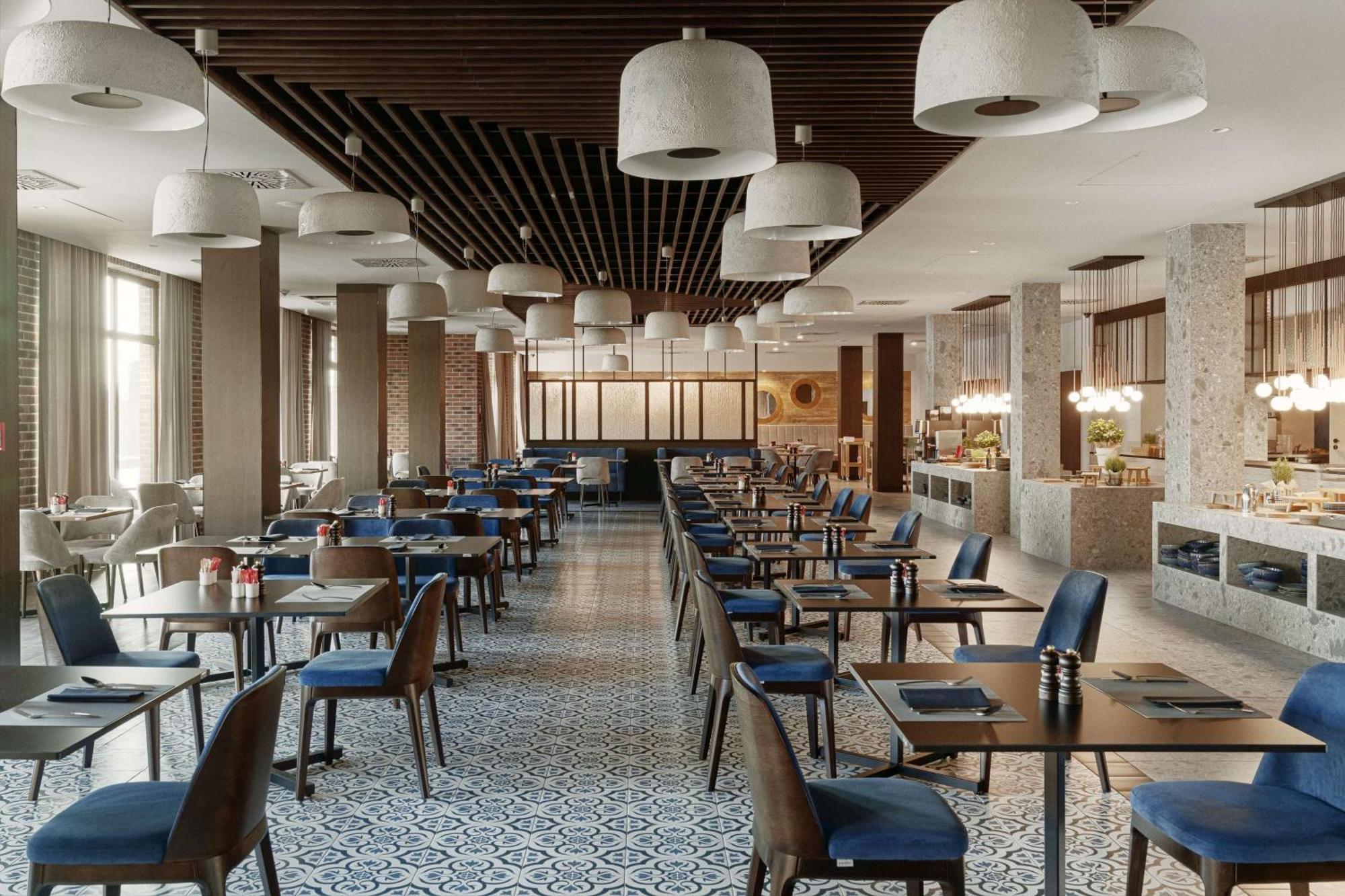 Radisson Blu Resort & Conference Center, Ostroda Mazury Kültér fotó The restaurant