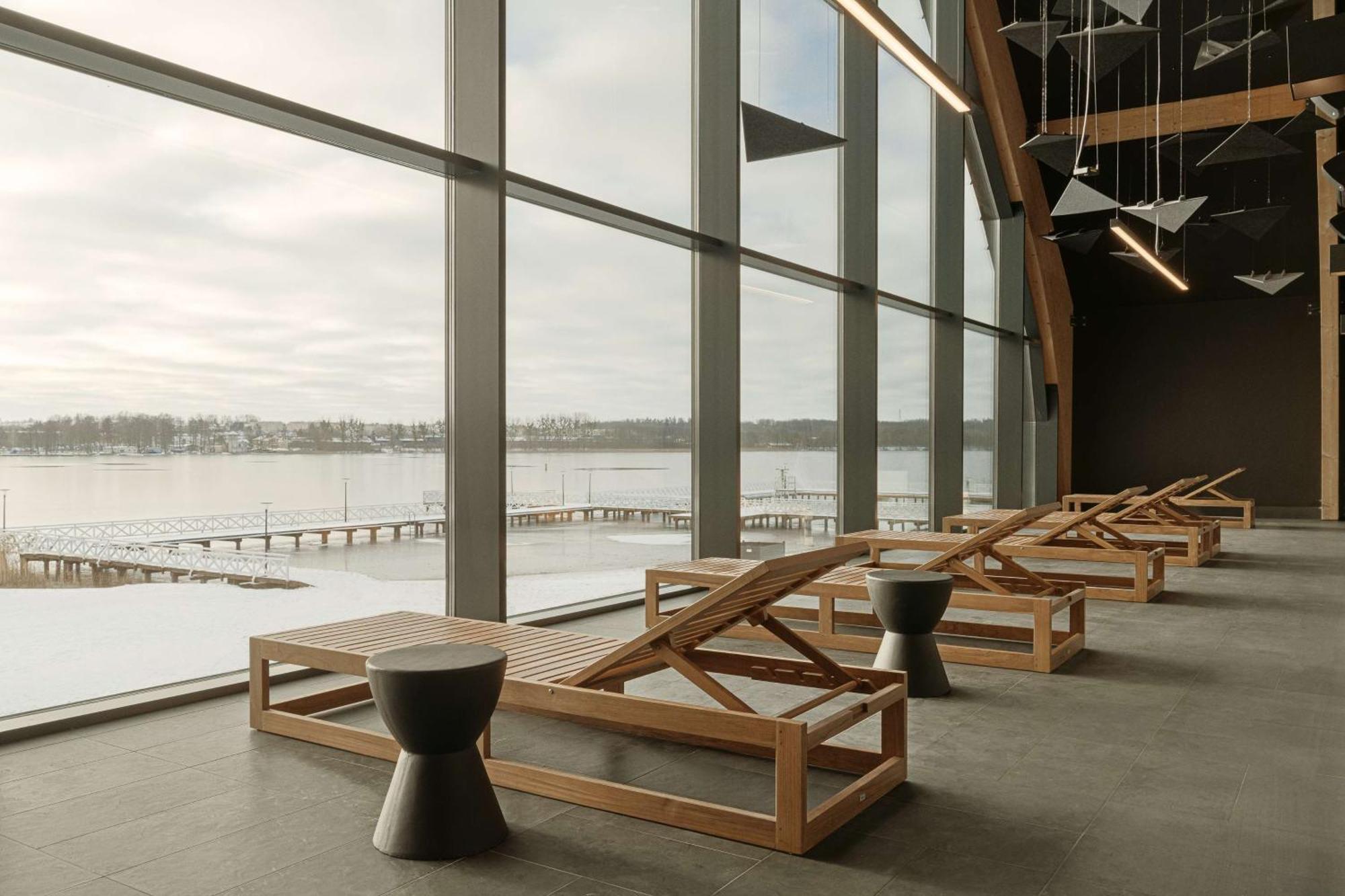 Radisson Blu Resort & Conference Center, Ostroda Mazury Kültér fotó Interior of the station